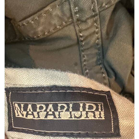 Napapjiri Army Green Antarctic Research Flat Baseball Cap Adjustable One Size - Picture 10 of 13